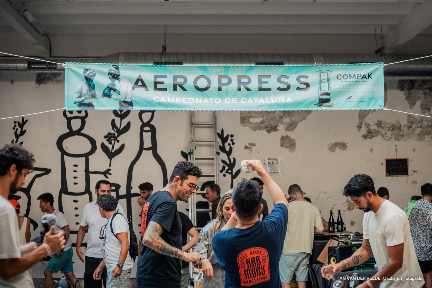 COMPAK. Sponsor of the Official Grinder for the AeroPress Championship of Catalonia 2022