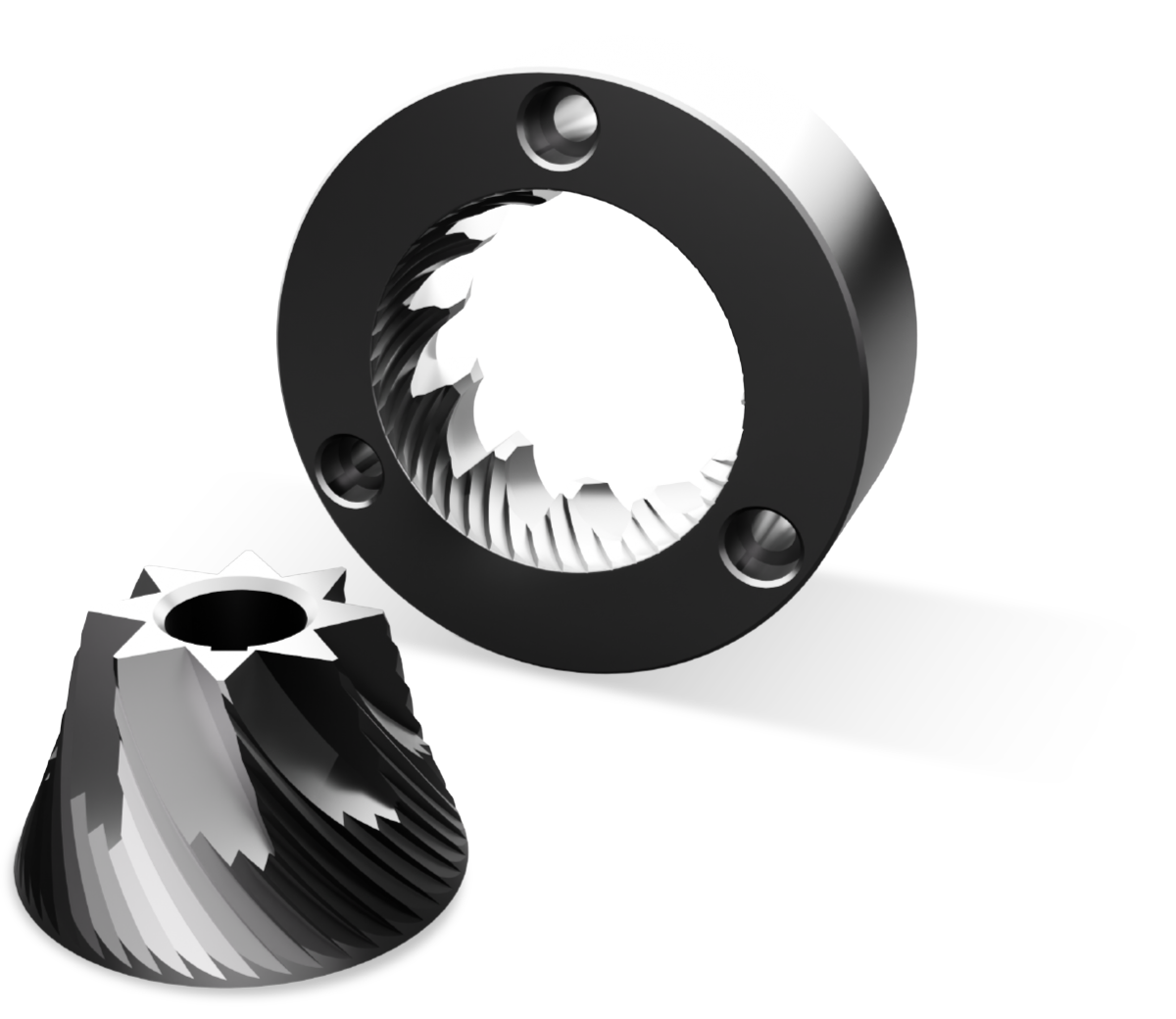 &Oslash;63 mm conical burrs
